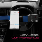 Stingray Keyless App-Enabled Anti-Theft Steering Wheel Lock – Gold Sold Secure & Police Approved