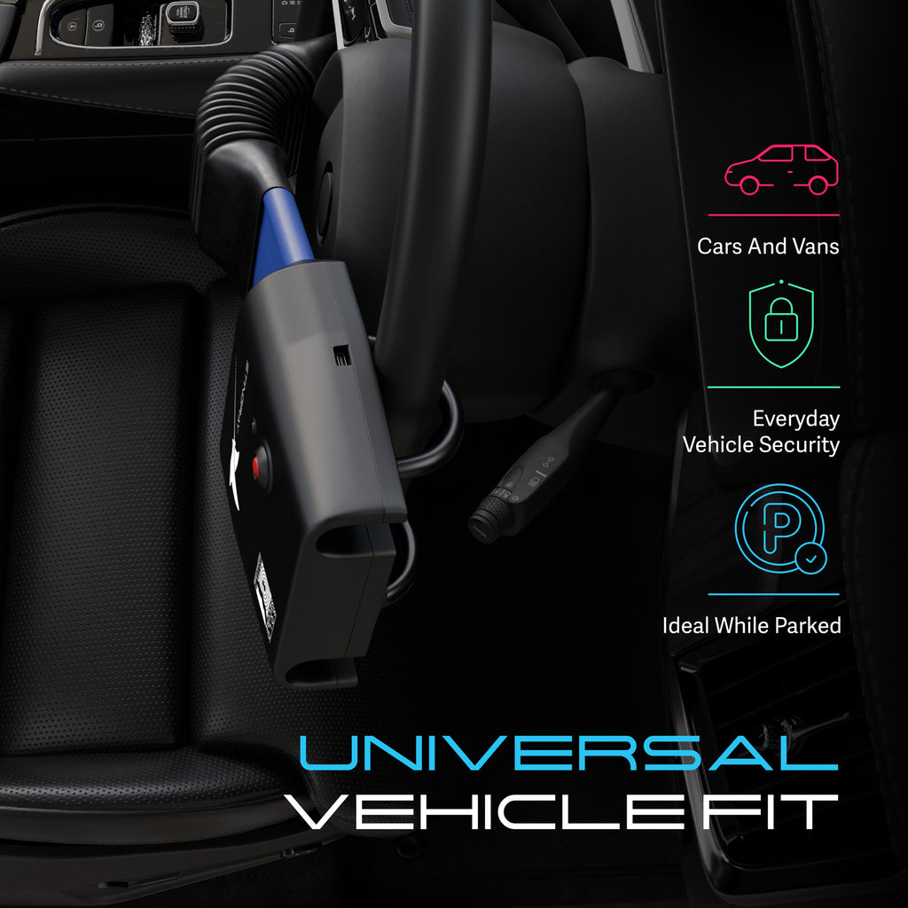 Stingray Keyless App-Enabled Anti-Theft Steering Wheel Lock – Gold Sold Secure & Police Approved